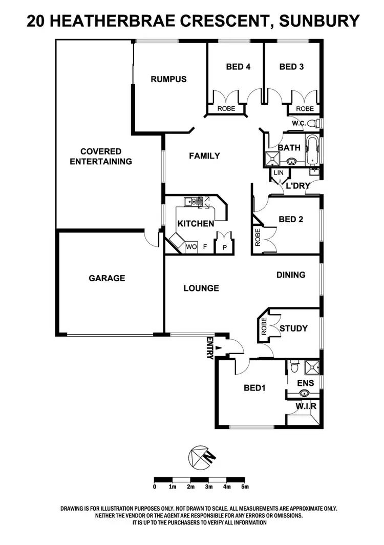 Floorplan of Homely house listing, 20 Heatherbrae Crescent, Sunbury VIC 3429