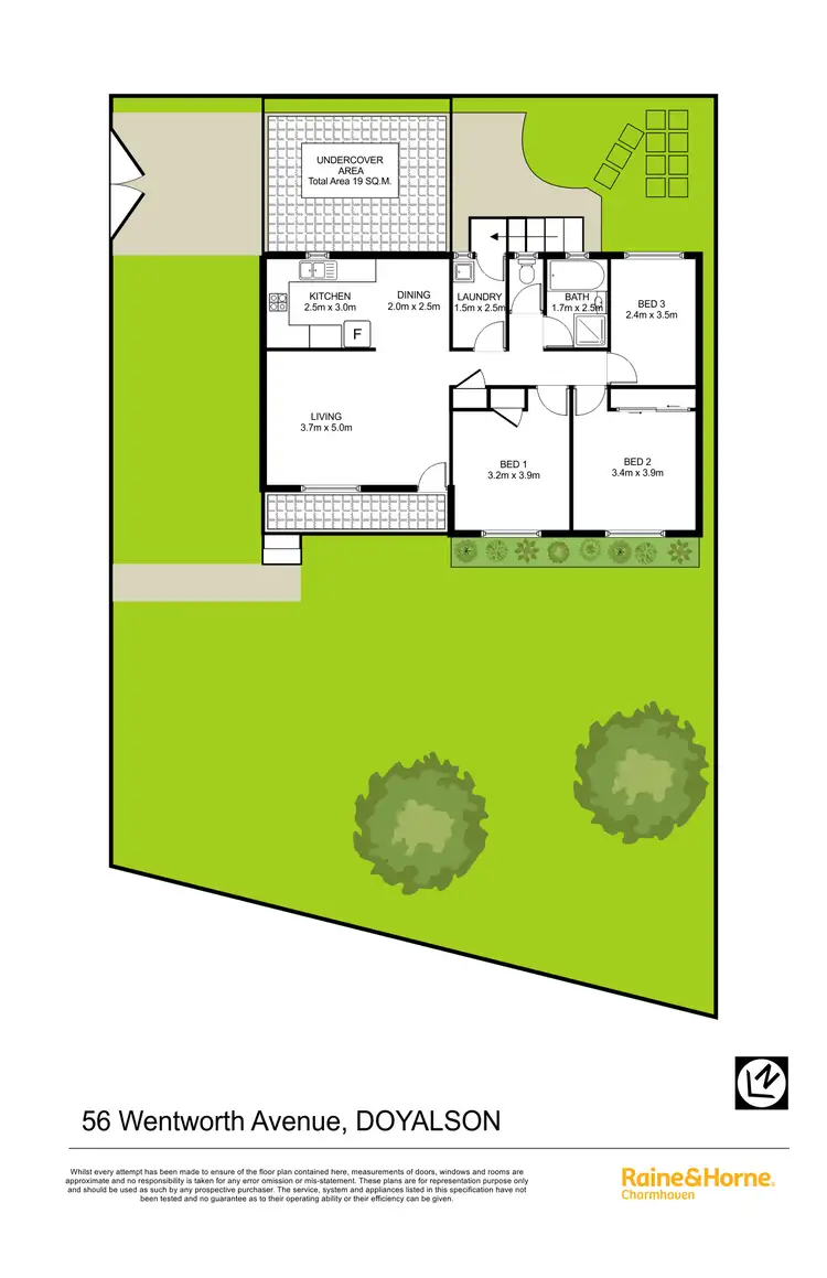 Floorplan of Homely house listing, 56 Wentworth Avenue, Doyalson NSW 2262