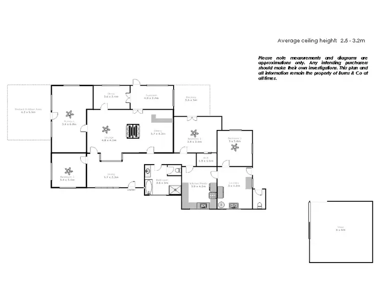 Floorplan of Homely house listing, 130 Second Street, Merbein VIC 3505