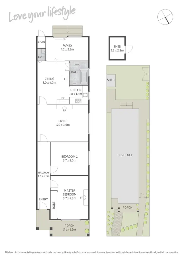 Floorplan of Homely house listing, 200 Addison Road, Marrickville NSW 2204