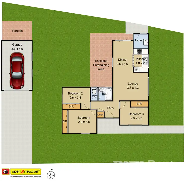 Floorplan of Homely house listing, 13 Cumbernauld Crescent, Dharruk NSW 2770
