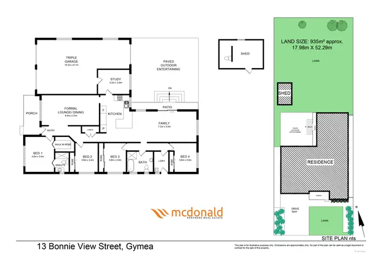 Floorplan of Homely house listing, 13 Bonnie View Street, Gymea NSW 2227