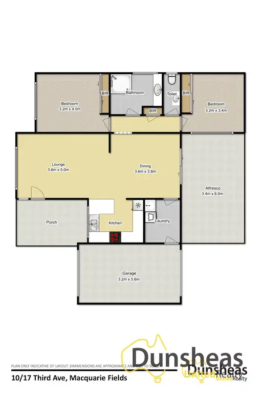 Floorplan of Homely house listing, 10/17 Third Avenue, Macquarie Fields NSW 2564