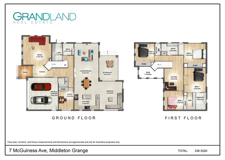 Floorplan of Homely house listing, 7 McGuiness Ave, Middleton Grange NSW 2171
