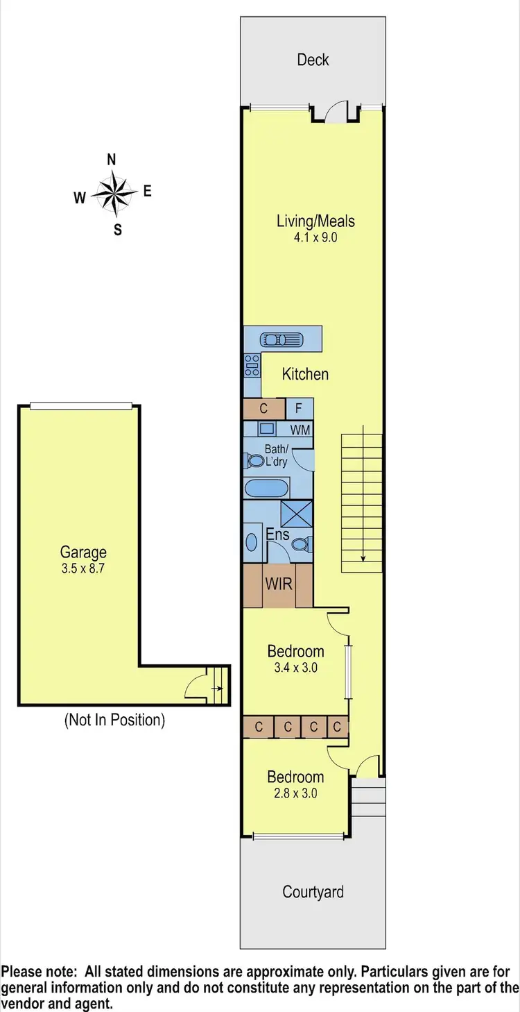 Floorplan of Homely apartment listing, 2/31 Hope Street, Spotswood VIC 3015