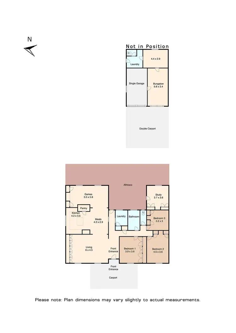 Floorplan of Homely house listing, 340 Kooroocheang-Blampied Road, Blampied VIC 3364
