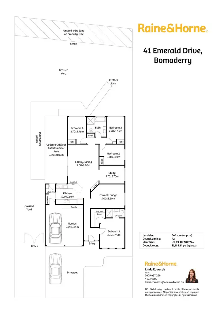 Floorplan of Homely house listing, 41 Emerald Drive, Meroo Meadow NSW 2540