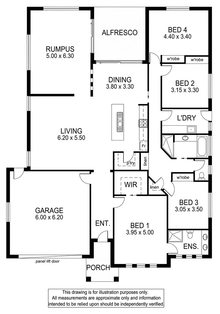 Floorplan of Homely house listing, 19 St Martins Drive, Mount Gambier SA 5290
