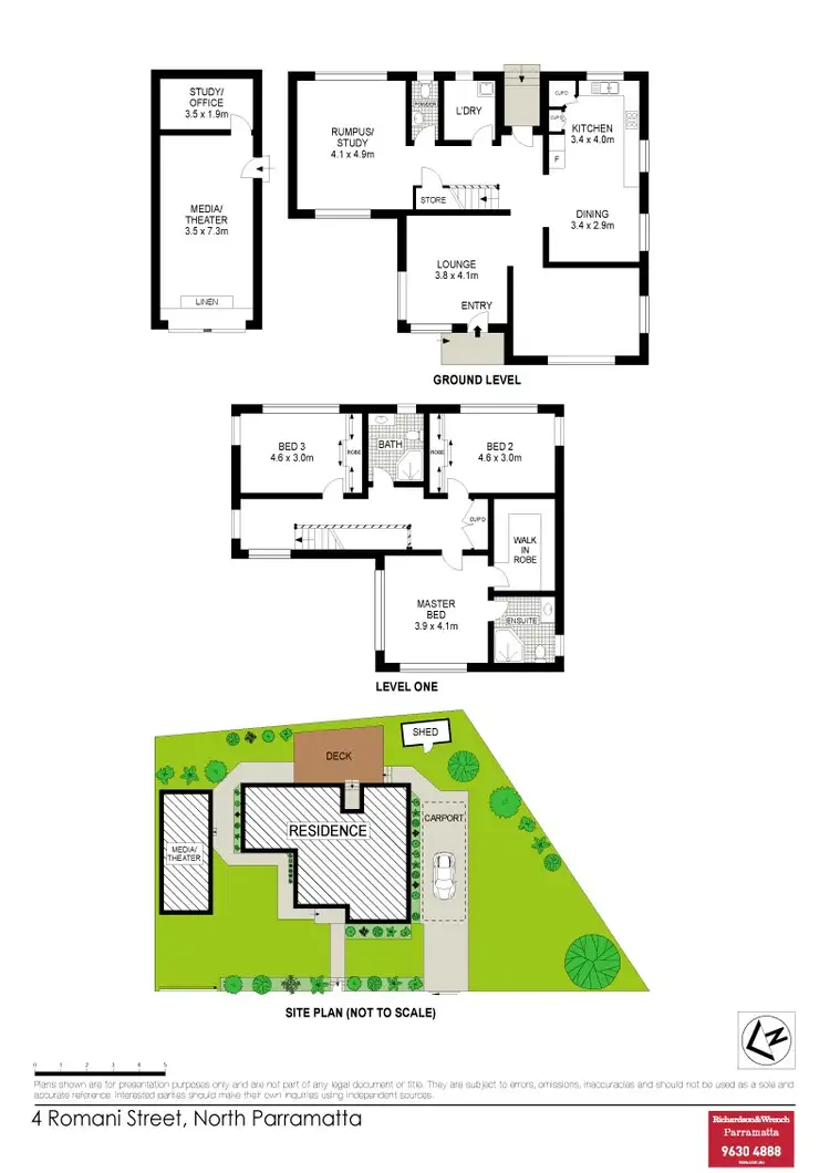 Floorplan of Homely house listing, 4 Romani Street, North Parramatta NSW 2151