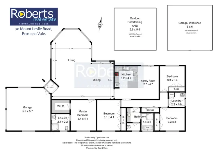 Floorplan of Homely house listing, 70 Mount Leslie Road, Prospect Vale TAS 7250