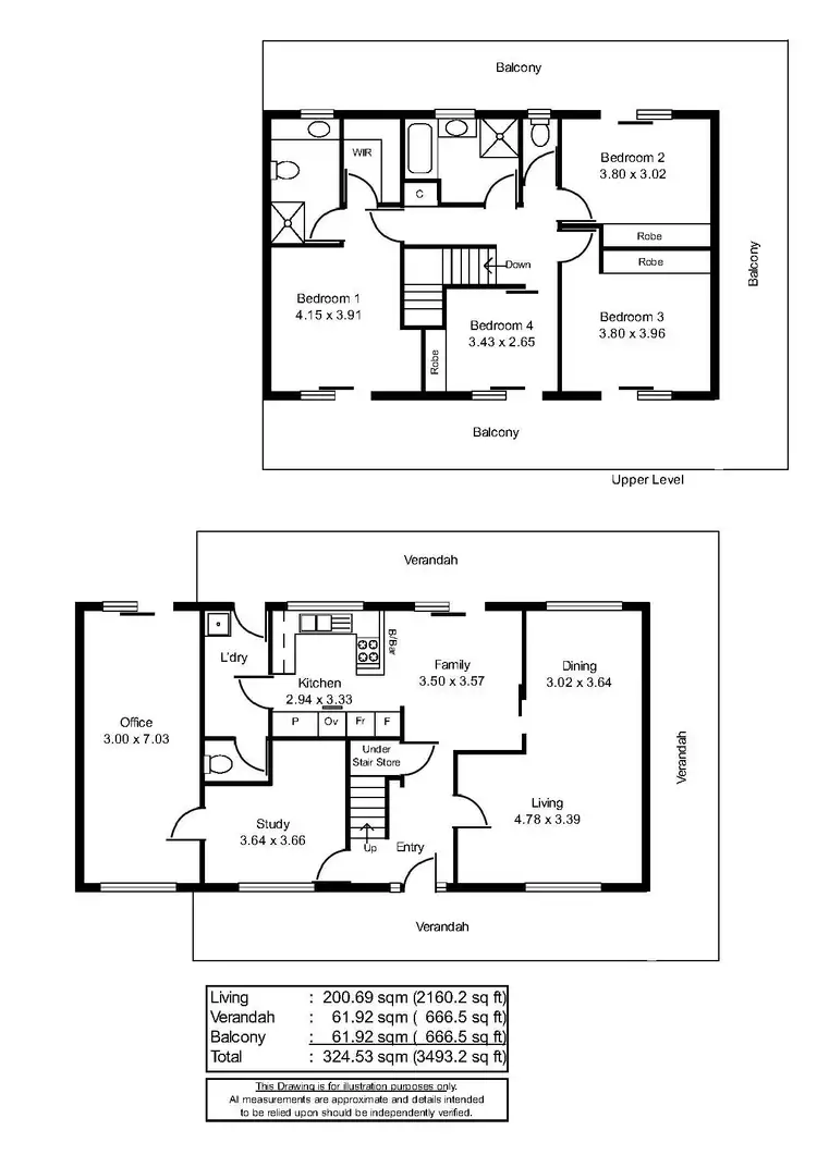 Floorplan of Homely house listing, 210 Emu Rock Road, Clare SA 5453