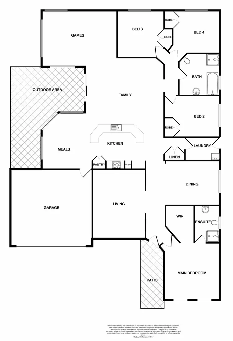 Floorplan of Homely house listing, 7 Willow Close, Thornton NSW 2322