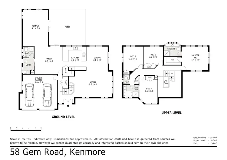 Floorplan of Homely house listing, 58 Gem Road, Kenmore QLD 4069