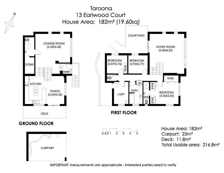 Floorplan of Homely house listing, 13 Earlwood Court, Taroona TAS 7053