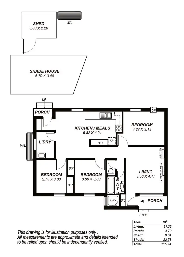 Floorplan of Homely house listing, 22 Wangara Avenue, Morphett Vale SA 5162