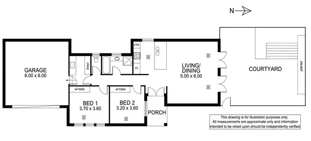 Floorplan of Homely house listing, 4/17 Shepherdson Road, Mount Gambier SA 5290
