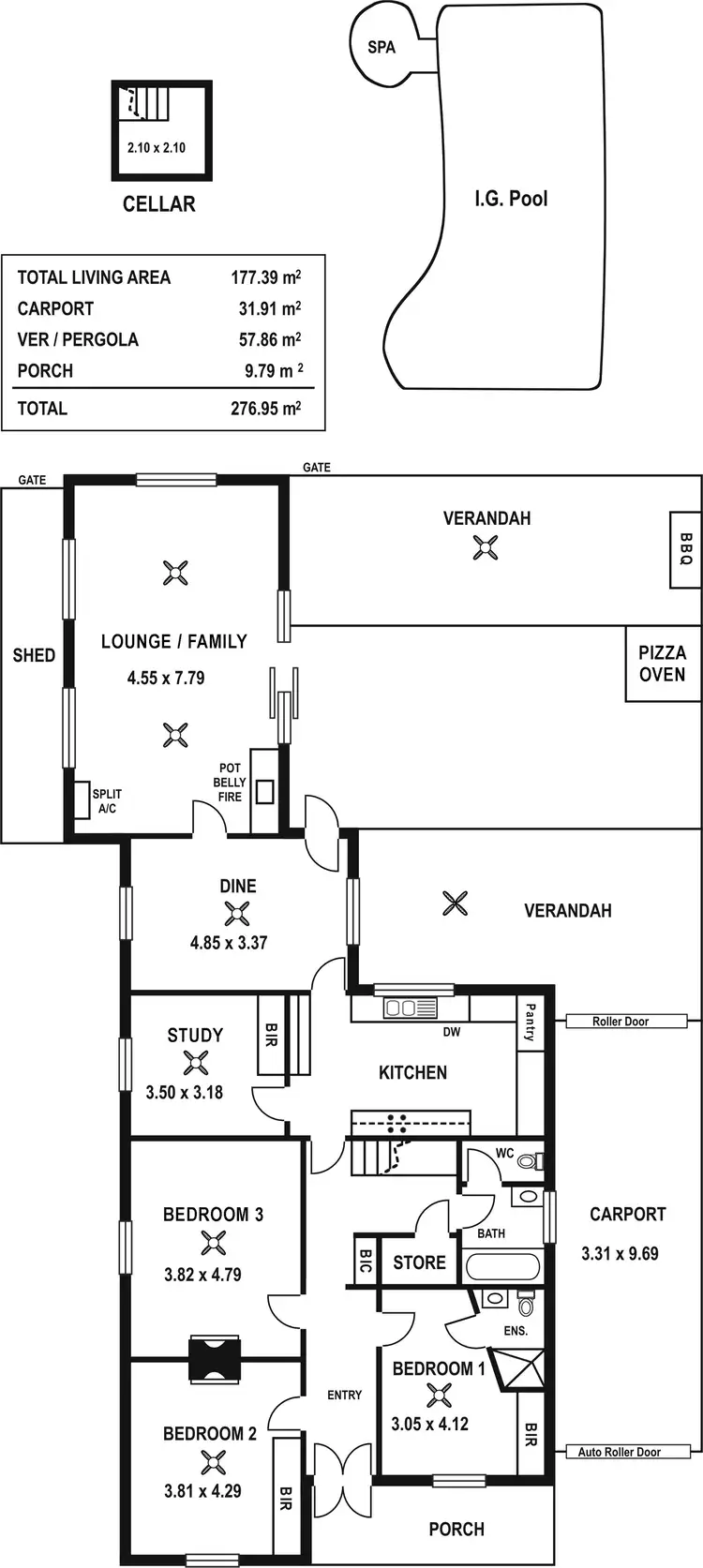Floorplan of Homely house listing, 11 Airlie Avenue, Prospect SA 5082