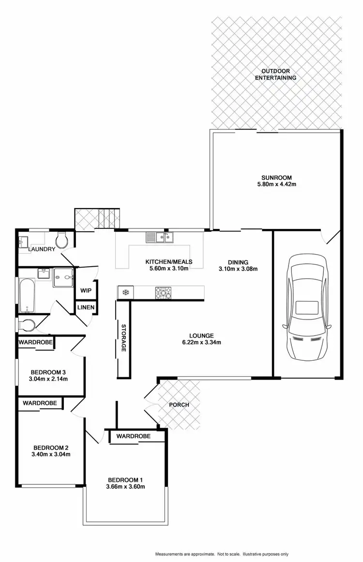 Floorplan of Homely house listing, 59 Guise Road, Bradbury NSW 2560