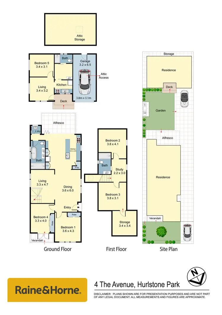 Floorplan of Homely house listing, 4 The Avenue, Hurlstone Park NSW 2193