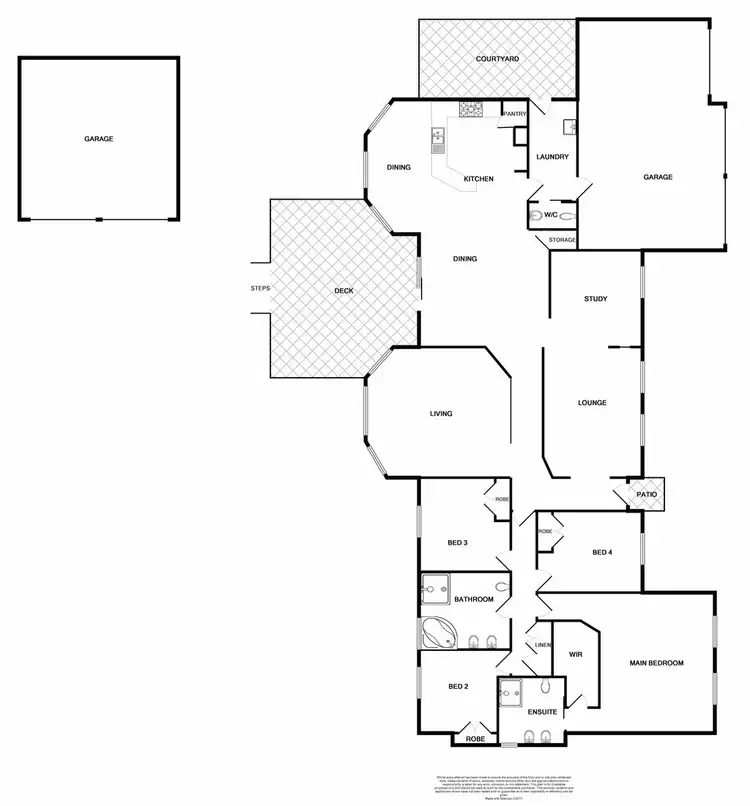 Floorplan of Homely house listing, 193 Parish Drive, Thornton NSW 2322
