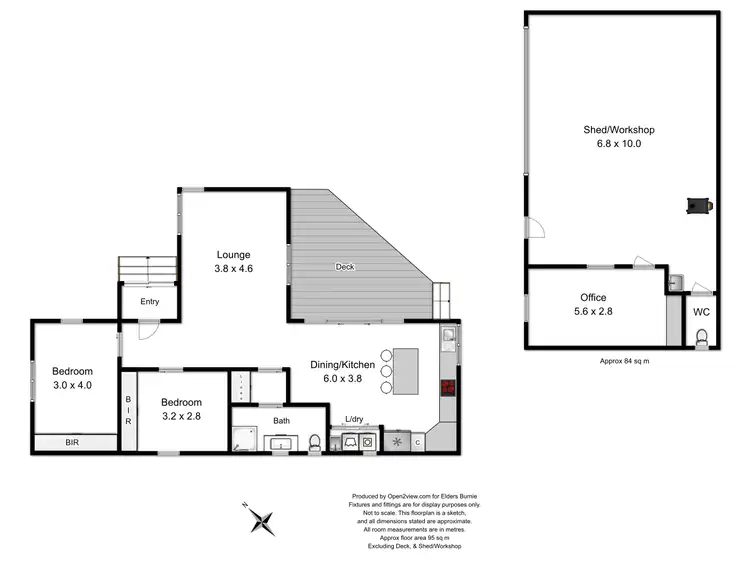 Floorplan of Homely house listing, 11 Halstead Street, Montello TAS 7320