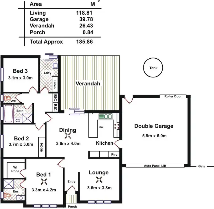 Floorplan of Homely house listing, 30A Bright Street, Willaston SA 5118