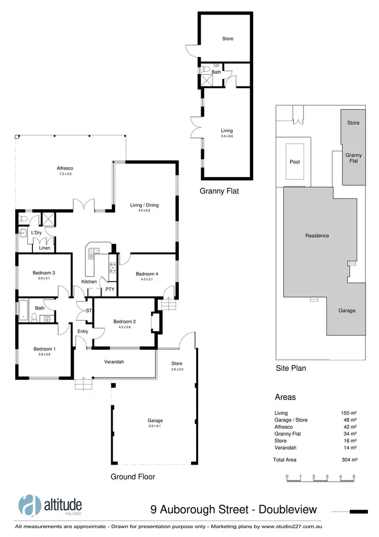 Floorplan of Homely house listing, 9 Auborough Street, Doubleview WA 6018