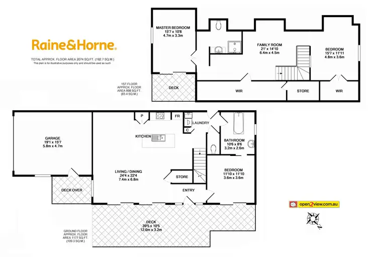 Floorplan of Homely house listing, 77A Sandy Place, Long Beach NSW 2536