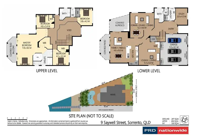 Floorplan of Homely house listing, 9 Saywell Street, Sorrento QLD 4217