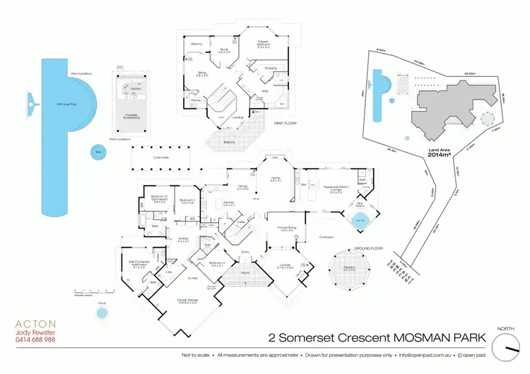 Floorplan of Homely house listing, 2 Somerset Crescent, Mosman Park WA 6012