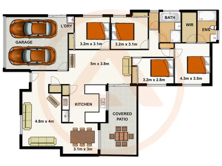 Floorplan of Homely house listing, 277 Herses Road, Eagleby QLD 4207