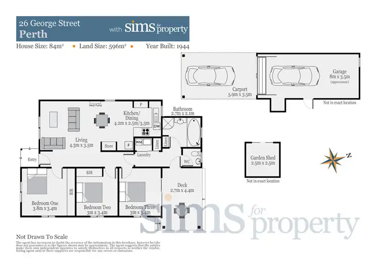 Floorplan of Homely house listing, 26 George Street, Perth TAS 7300