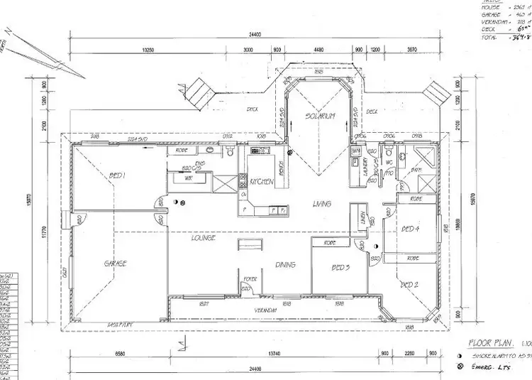 Floorplan of Homely rural property listing, 13 Moncrieff Close, King Creek NSW 2446
