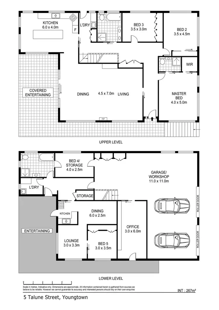 Floorplan of Homely house listing, 5 Talune Street, Youngtown TAS 7249