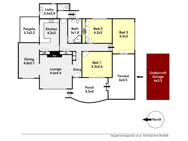 Floorplan of Homely house listing, 74 Broome Street, Cottesloe WA 6011