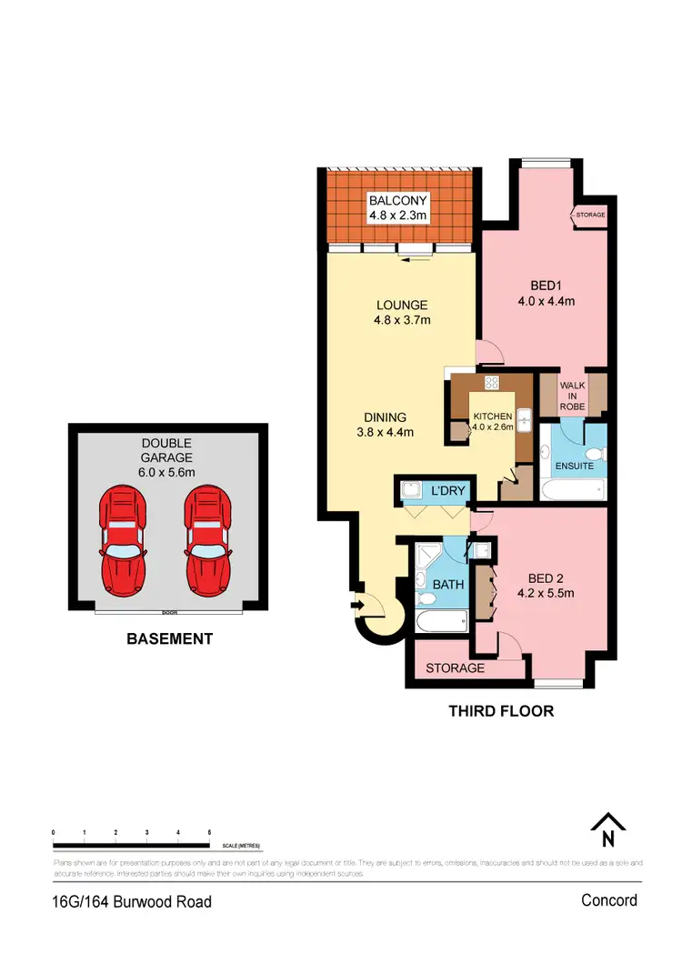 Floorplan of Homely apartment listing, 16/164G Burwood Road, Concord NSW 2137