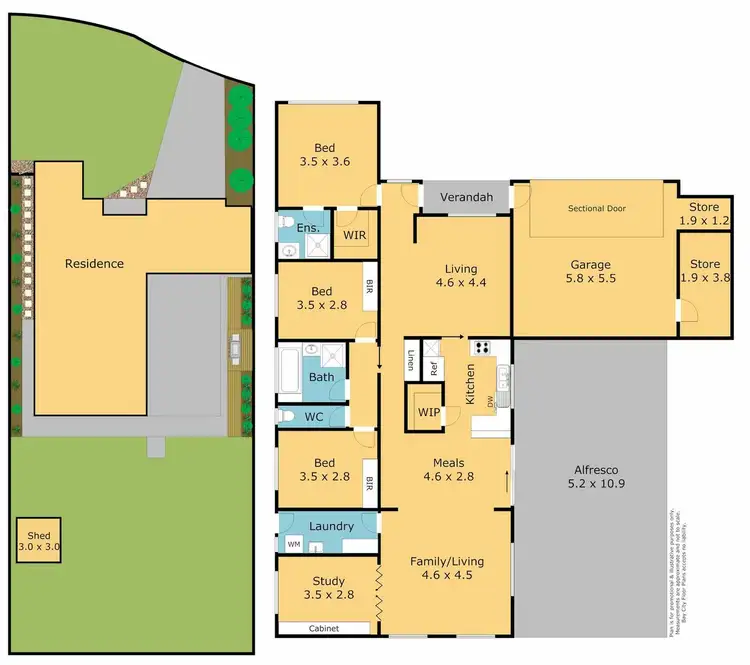 Floorplan of Homely house listing, 26 Loupe Crescent, Leopold VIC 3224