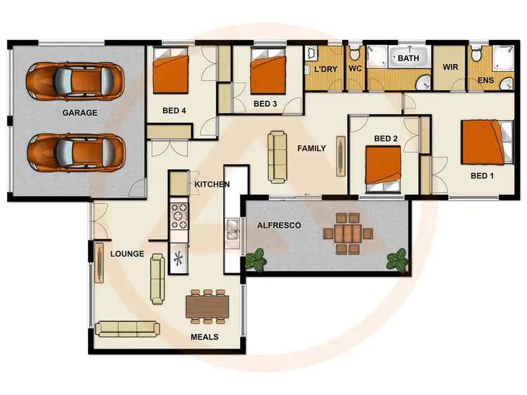 Floorplan of Homely house listing, 413 Gowan Road, Calamvale QLD 4116