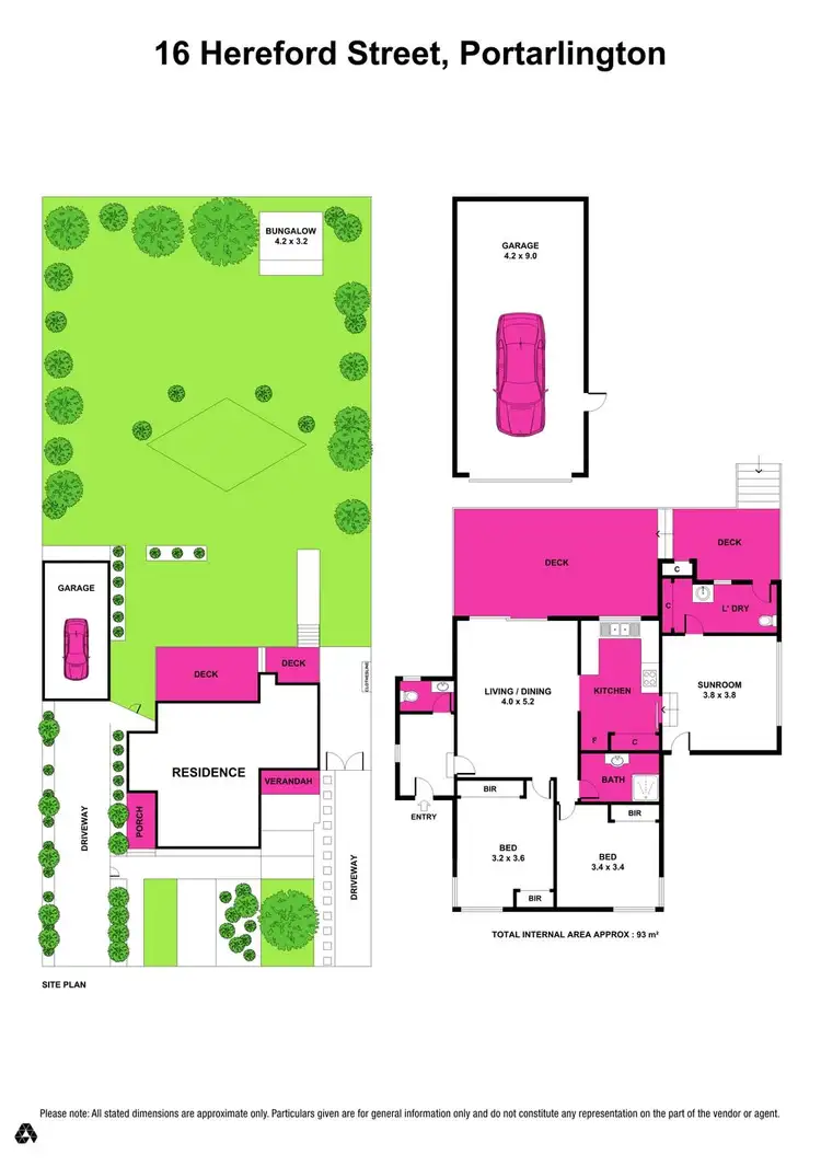 Floorplan of Homely house listing, 16 Hereford Street, Portarlington VIC 3223