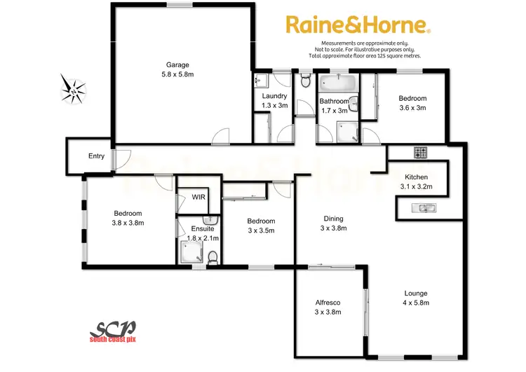 Floorplan of Homely house listing, 42 Courtenay Crescent, Long Beach NSW 2536