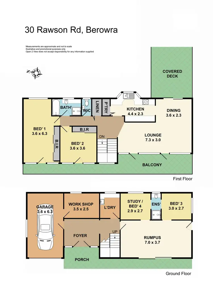 Floorplan of Homely house listing, 30 Rawson Road, Berowra NSW 2081