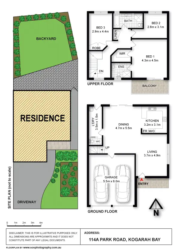 Floorplan of Homely house listing, 114a Park Road, Kogarah Bay NSW 2217