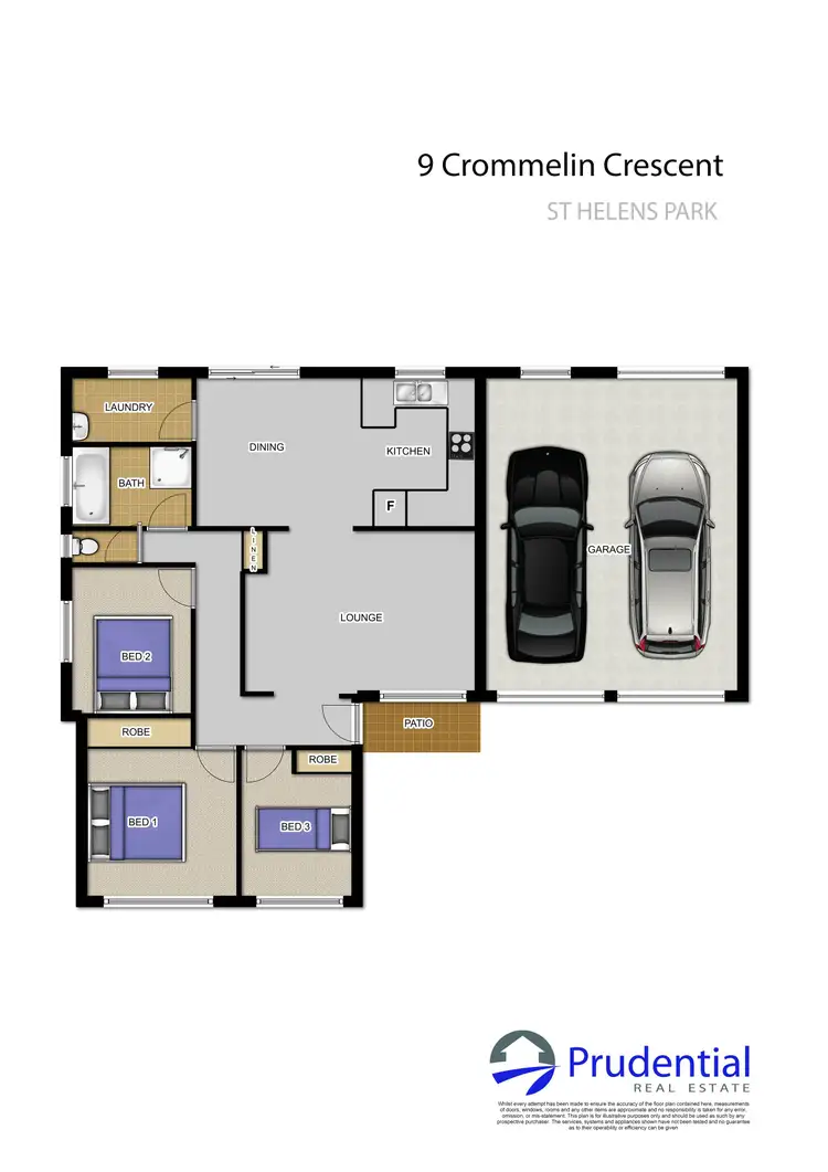 Floorplan of Homely house listing, 9 Crommelin Crescent, St Helens Park NSW 2560