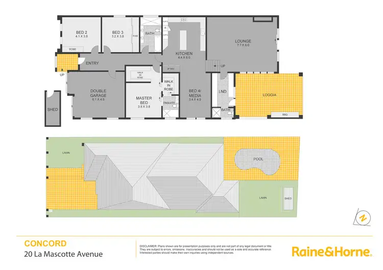 Floorplan of Homely house listing, 20 La Mascotte Avenue, Concord NSW 2137