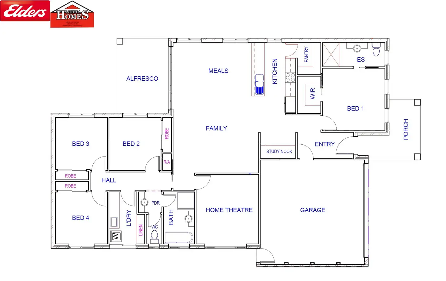 Floorplan of Homely land listing, 14 Mellington Loop, Googong NSW 2620