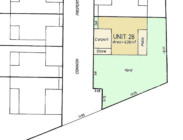 Floorplan of Homely unit listing, 28/14 Priest Circuit, Gray NT 830