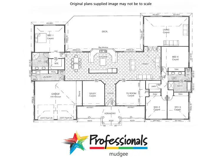 Floorplan of Homely house listing, 48 Spring Road, Mudgee NSW 2850
