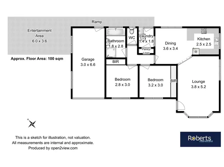 Floorplan of Homely house listing, 2/96 Redwood Road, Kingston TAS 7050