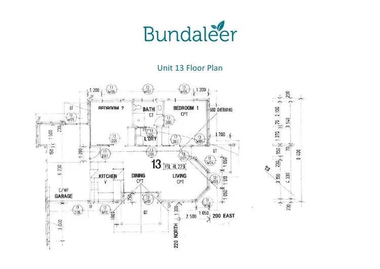 Floorplan of Homely villa listing, Unit 13/142 Cameron Street, Wauchope NSW 2446