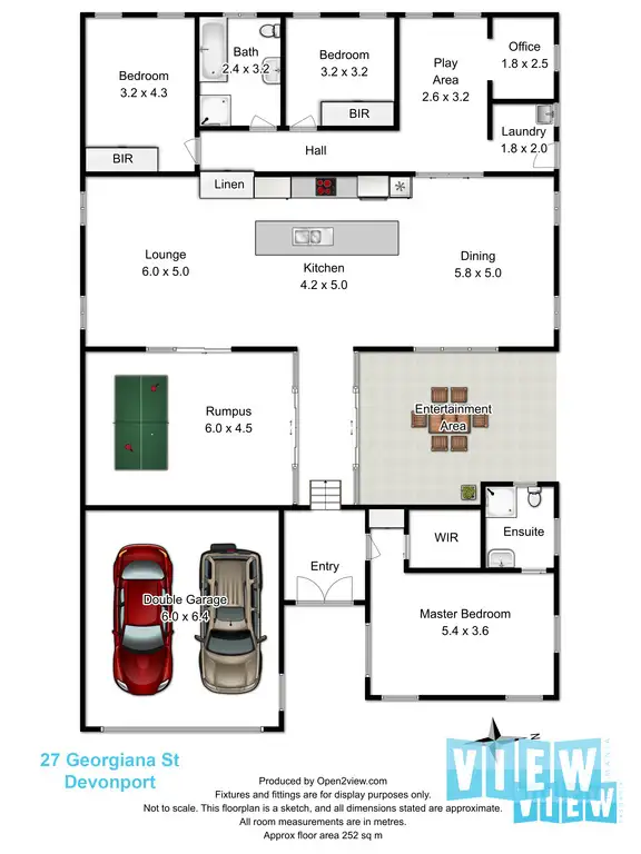Floorplan of Homely house listing, 27 Georgiana Street, Devonport TAS 7310